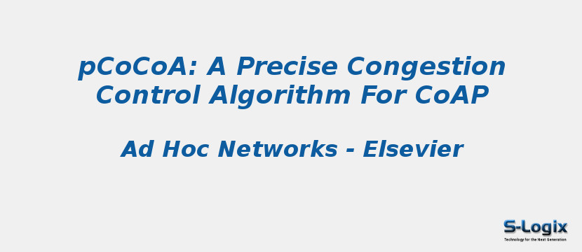 Pcocoa: A Precise Congestion Control Algorithm For CoAP