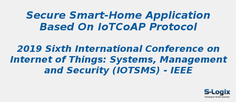 Secure Smart-Home Application Based On IoTCoAP Protocol