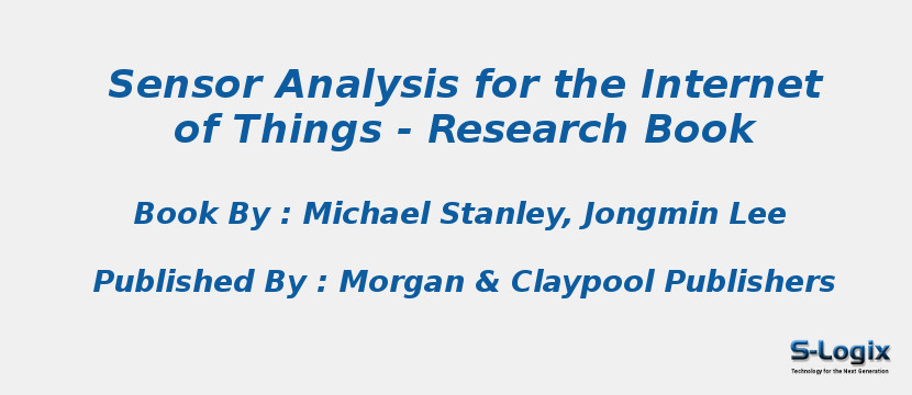 Sensor Analysis for the Internet of Things