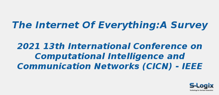 The Internet Of Everything:A Survey