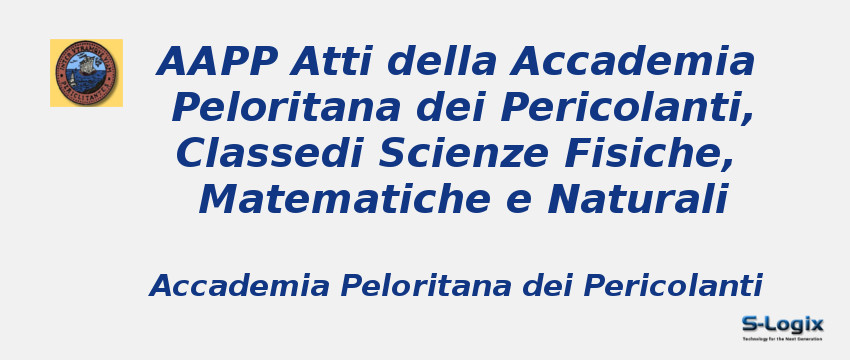 AAPP Atti della Accademia Peloritana dei Pericolanti, Classe di Scienze Fisiche, Matematiche e Naturali Journal With Cite Score