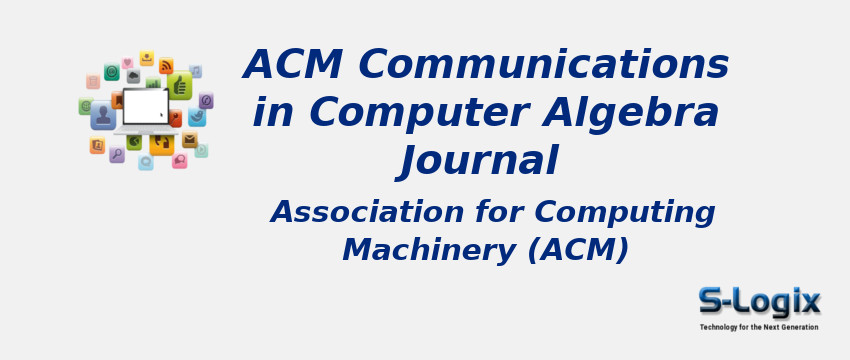 ACM Communications in Computer Algebra Journal With Cite Score