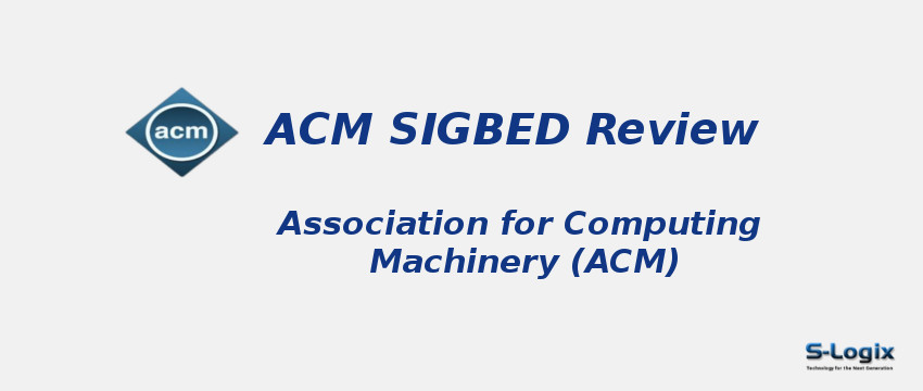 ACM SIGBED Review Journal With Cite Score