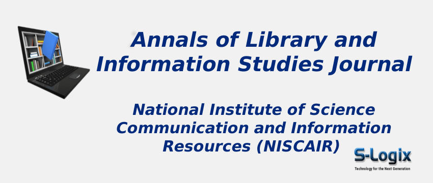 Annals of Library and Information Studies Journal With Cite Score