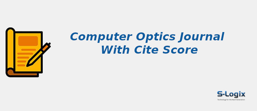 Computer Optics Journal With Cite Score