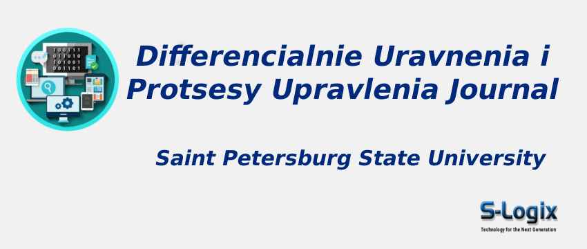 Differencialnie Uravnenia i Protsesy Upravlenia Journal With Cite Score