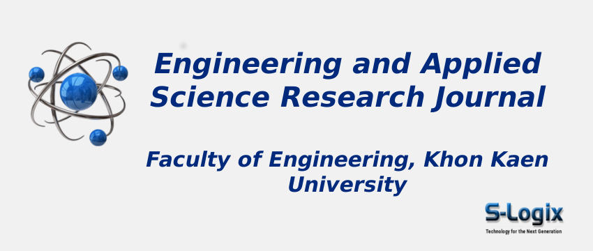 Engineering and Applied Science Research Journal Engineering and Applied Science Research Journal With Cite Score