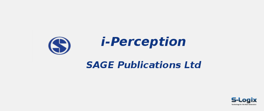 i-Perception Journal With Cite Score