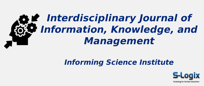 Interdisciplinary Journal of Information, Knowledge, and Management With Cite Score