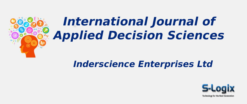 International Journal of Applied Decision Sciences With Cite Score