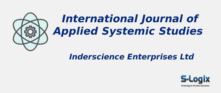 International Journal of Applied Systemic Studies With Cite Score