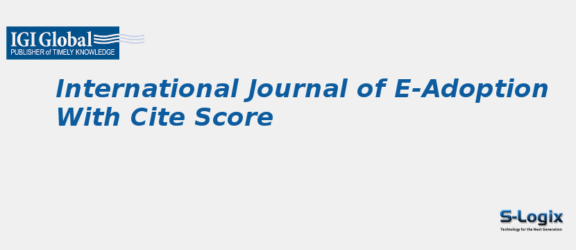 International Journal of E-Adoption With Cite Score