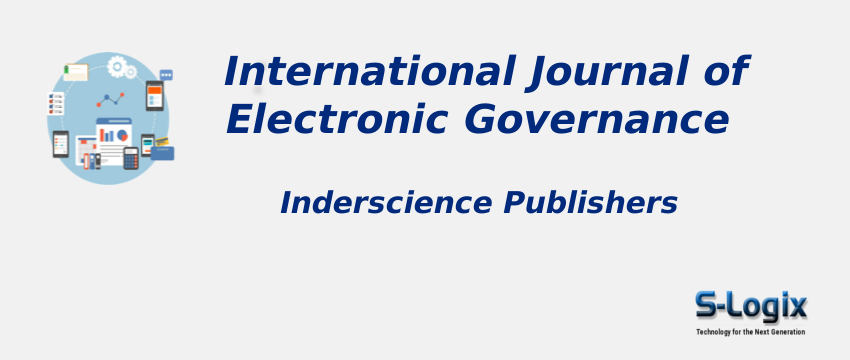 International Journal of Electronic Governance With Cite Score