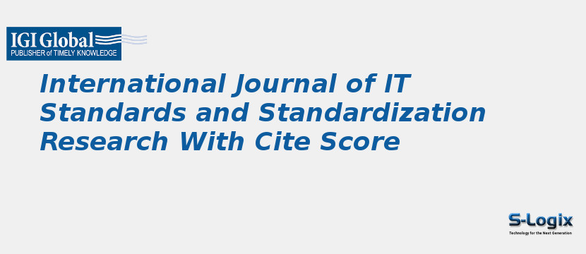 International Journal of IT Standards and Standardization Research With Cite Score