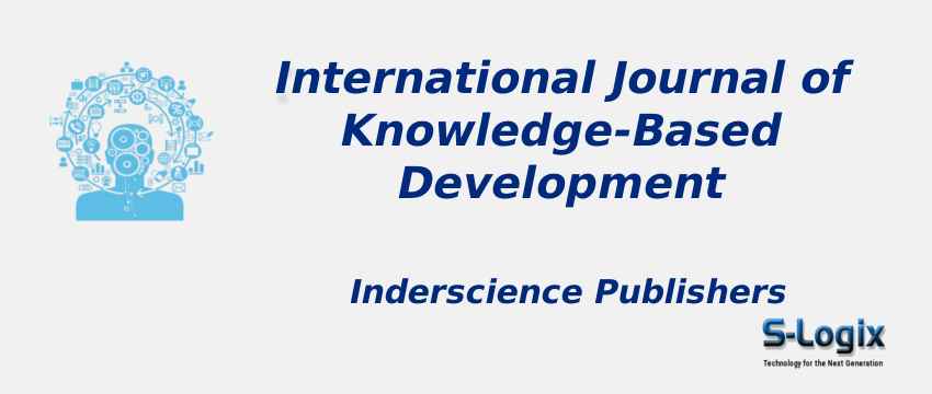 International Journal of Knowledge-Based Development With Cite Score