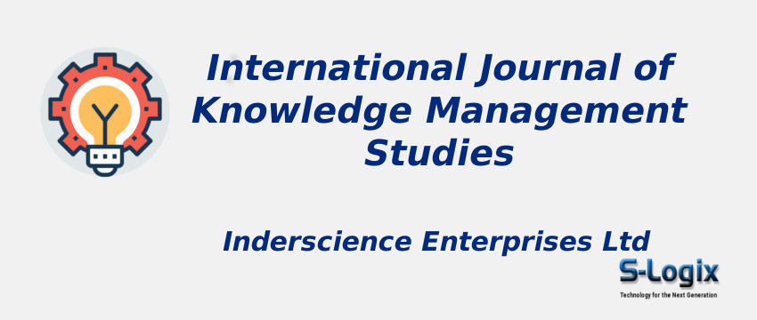 International Journal of Knowledge Management Studies With Cite Score