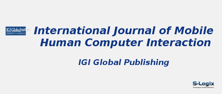 International Journal of Mobile Human Computer Interaction With Cite Score
