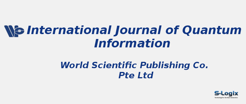 International Journal of Quantum Information - World Scientific