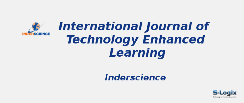International Journal of Technology Enhanced Learning With Cite Score