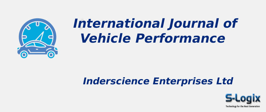 International Journal of Vehicle Performance With Cite Score