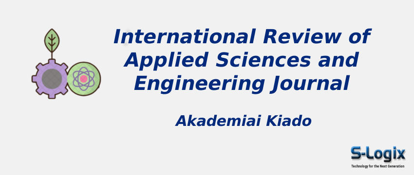 International Review of Applied Sciences and Engineering Journal With Cite Score
