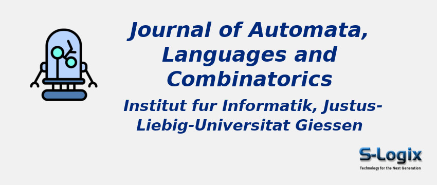 Journal of Automata, Languages and Combinatorics With Cite Score