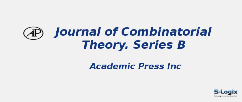 Journal of Combinatorial Theory. Series B - Elsevier 