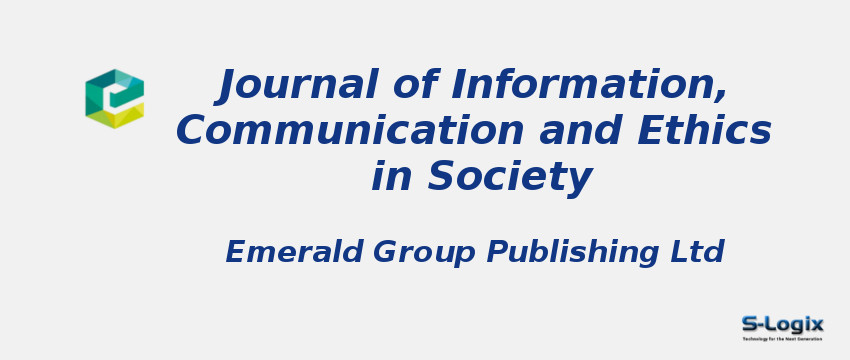 Journal of Information,Communication and Ethics in Society With Cite Score