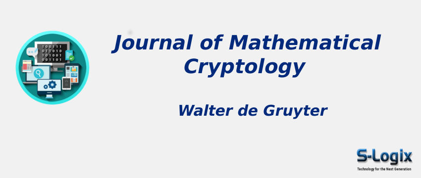 Journal of Mathematical Cryptology With Cite Score