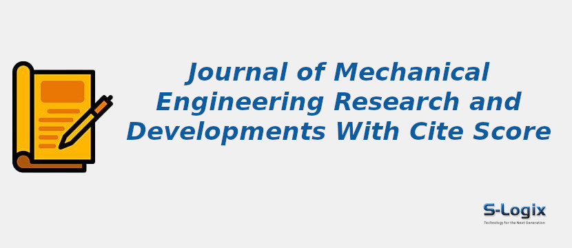 journal of mechanical engineering research