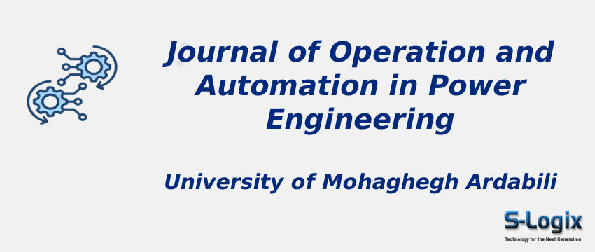 Journal of Operation and Automation in Power Engineering With Cite Score