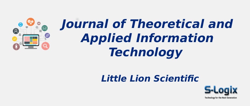 Journal of Theoretical and Applied Information Technology Journal of Theoretical and Applied Information Technology With Cite Score