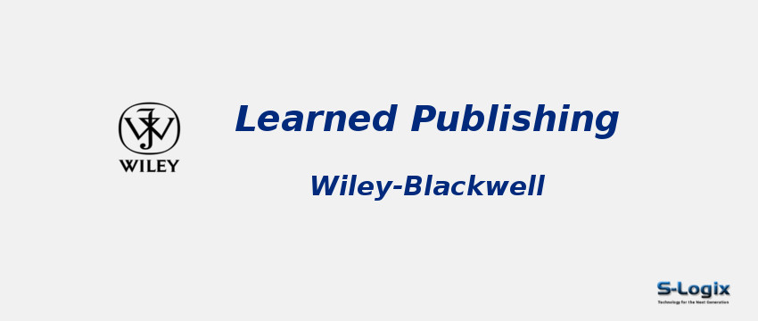 Learned Publishing Journal - Wiley-Blackwell