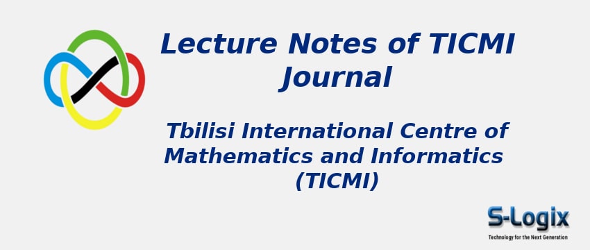 Lecture Notes of TICMI Journal With Cite Score