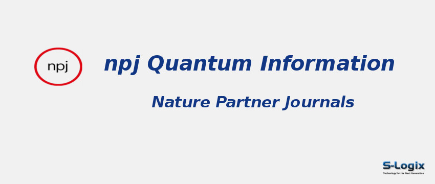 npj Quantum Information Journal With Cite Score