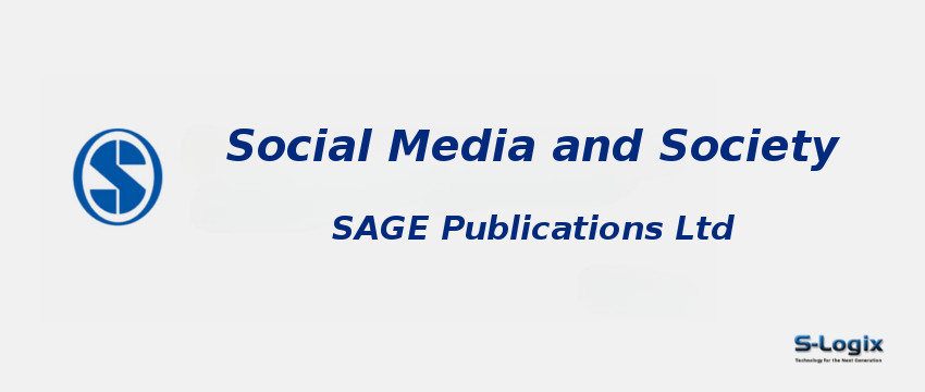 Social Media and Society Journal - SAGE - Impact Factor