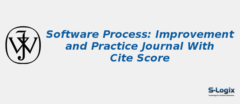 Software Process: Improvement and Practice Journal With Cite Score
