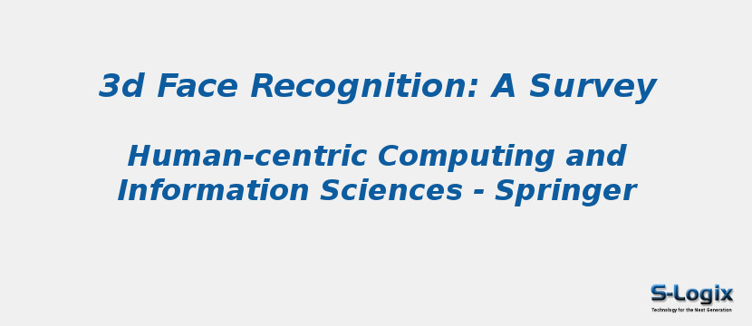 3d Face Recognition: A Survey