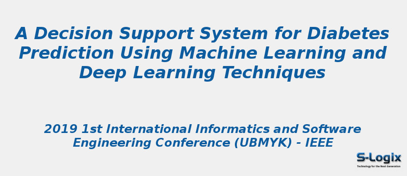 A Decision Support System for Diabetes Prediction Using Machine Learning and Deep Learning Techniques