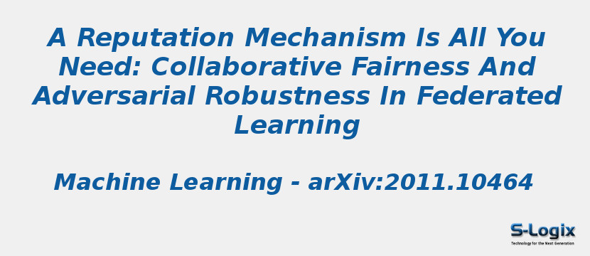A Reputation Mechanism Is All You Need: Collaborative Fairness And Adversarial Robustness In Federated Learning