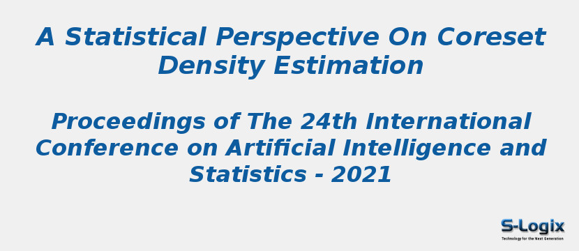 A Statistical Perspective On Coreset Density Estimation