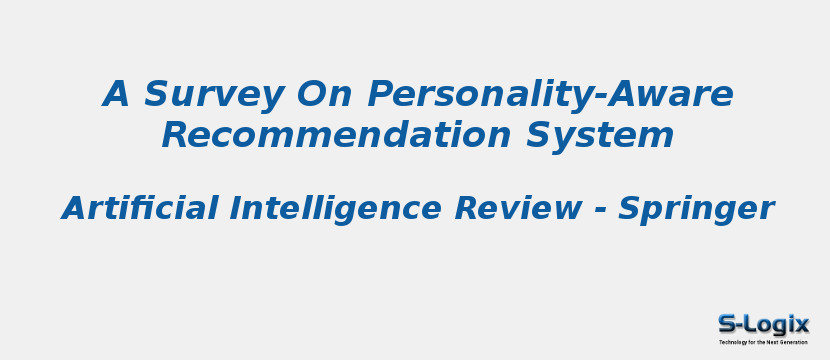 A Survey On Personality-Aware Recommendation System