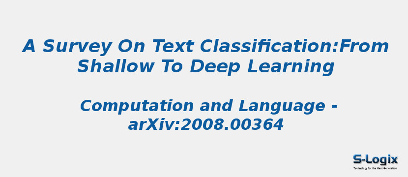 A Survey On Text Classification:From Shallow To Deep Learning