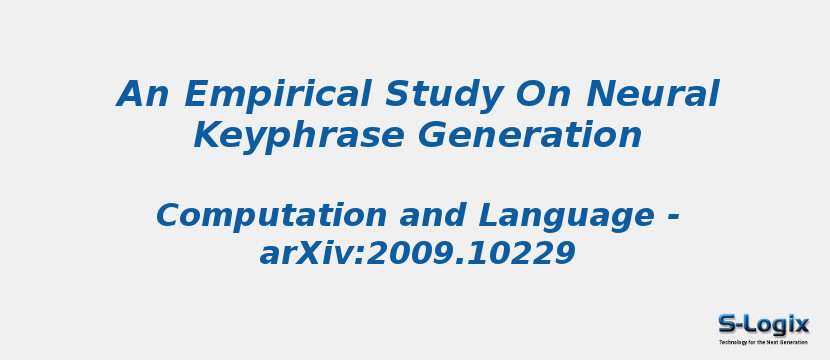 An Empirical Study On Neural Keyphrase Generation