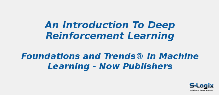 An Introduction To Deep Reinforcement Learning An Introduction To Deep Reinforcement Learning