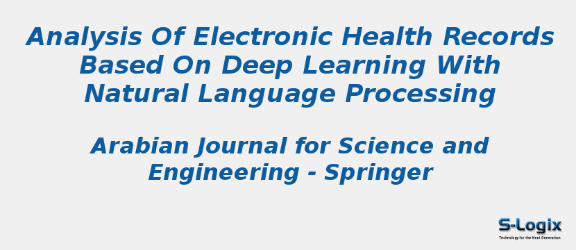 Analysis Of Electronic Health Records Based On Deep Learning With Natural Language Processing