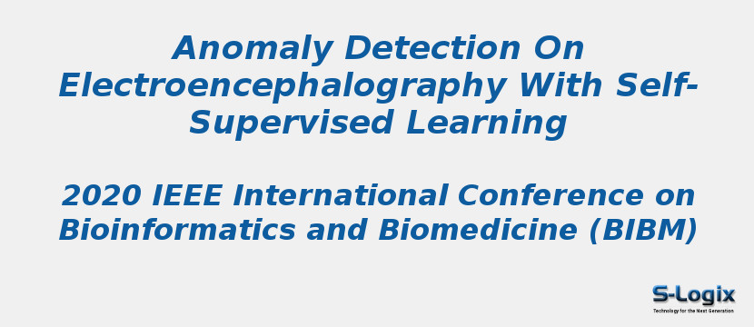 Anomaly Detection On Electroencephalography With Self-Supervised Learning