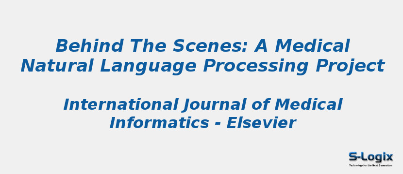Behind The Scenes: A Medical Natural Language Processing Project