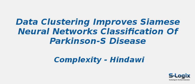 Data Clustering Improves Siamese Neural Networks Classification Of Parkinson-S Disease