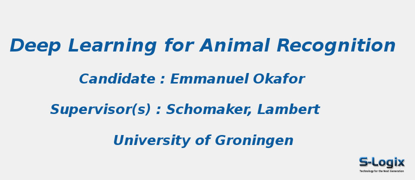 Deep Learning for Animal Recognition